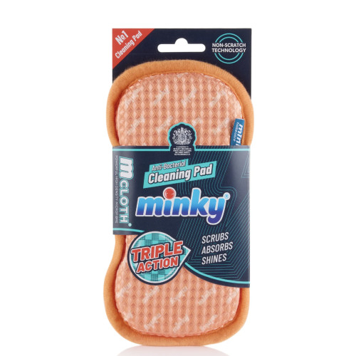 Губка для чищення Minky M Cloth Anti-Bacterial Cleaning Pad Triple Action